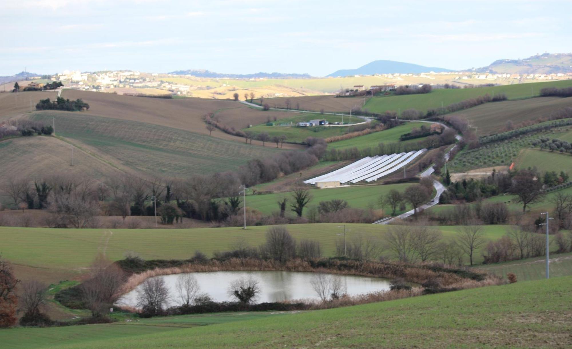 B&B Aesis La Dolce Collina Iesi Bagian luar foto
